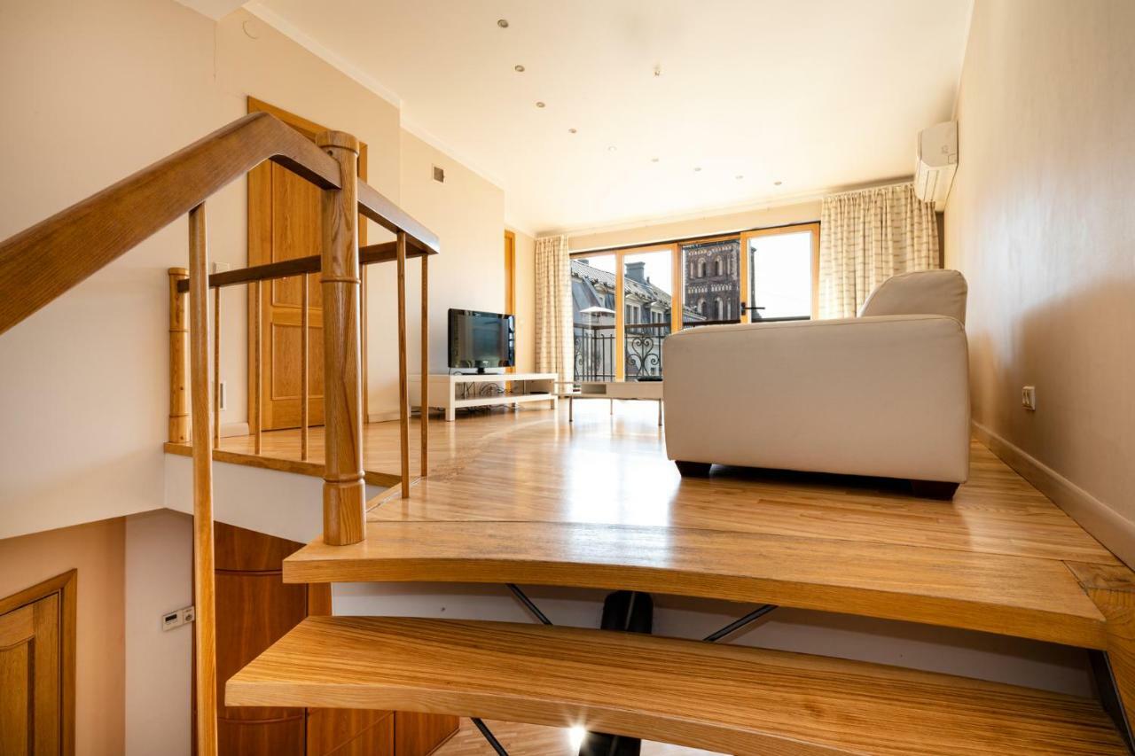 Old Riga Aldaru Street 2 Level Apartment With Terrace المظهر الخارجي الصورة